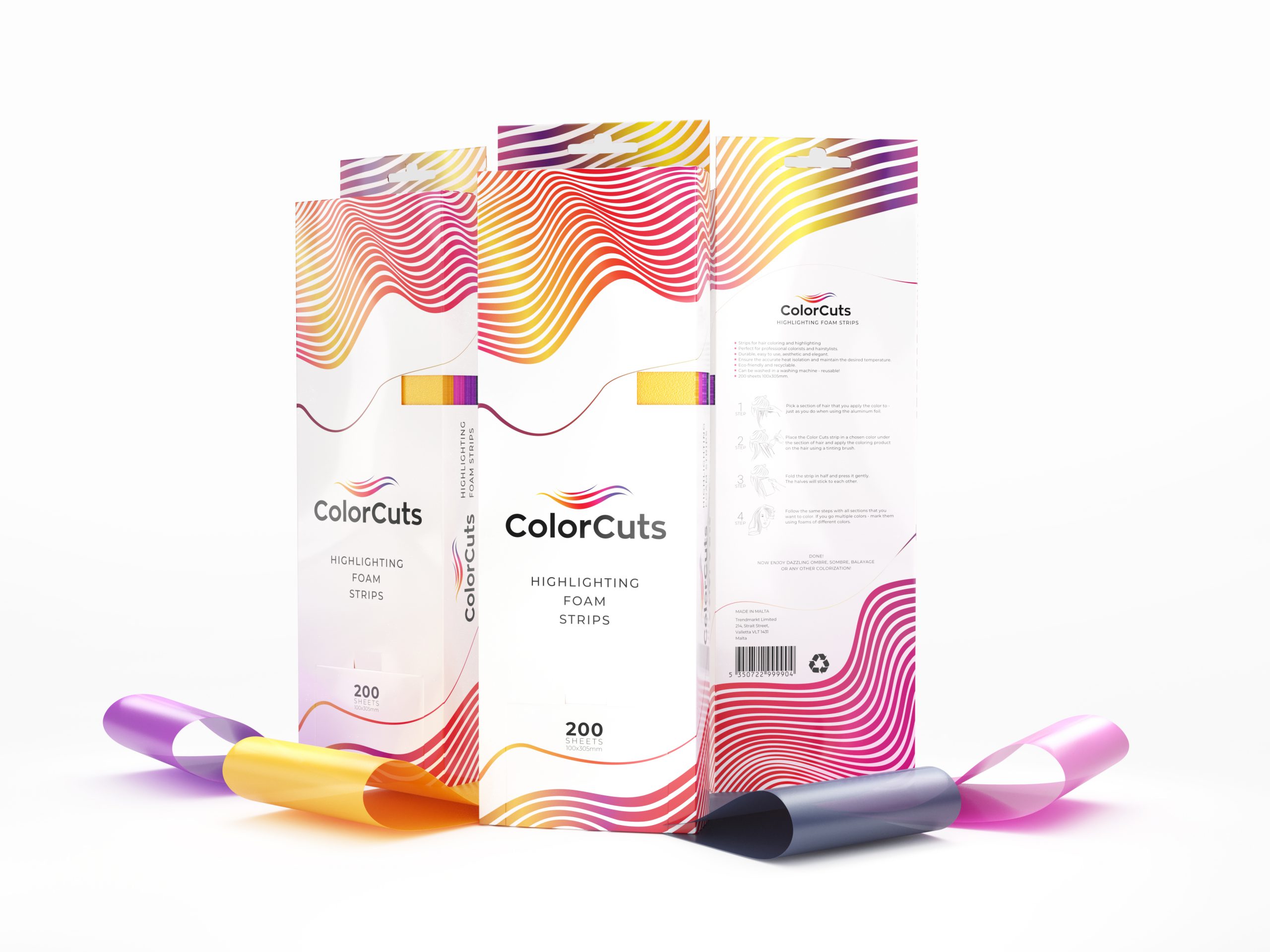 ColorCuts Highlighting Foam Strips