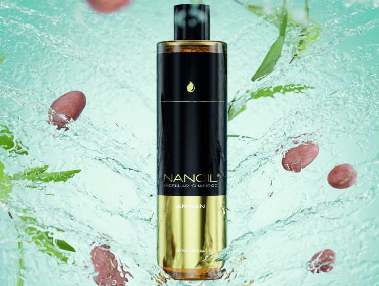 Nanoil σαμπουάν μαλλιών με αργανέλαιο