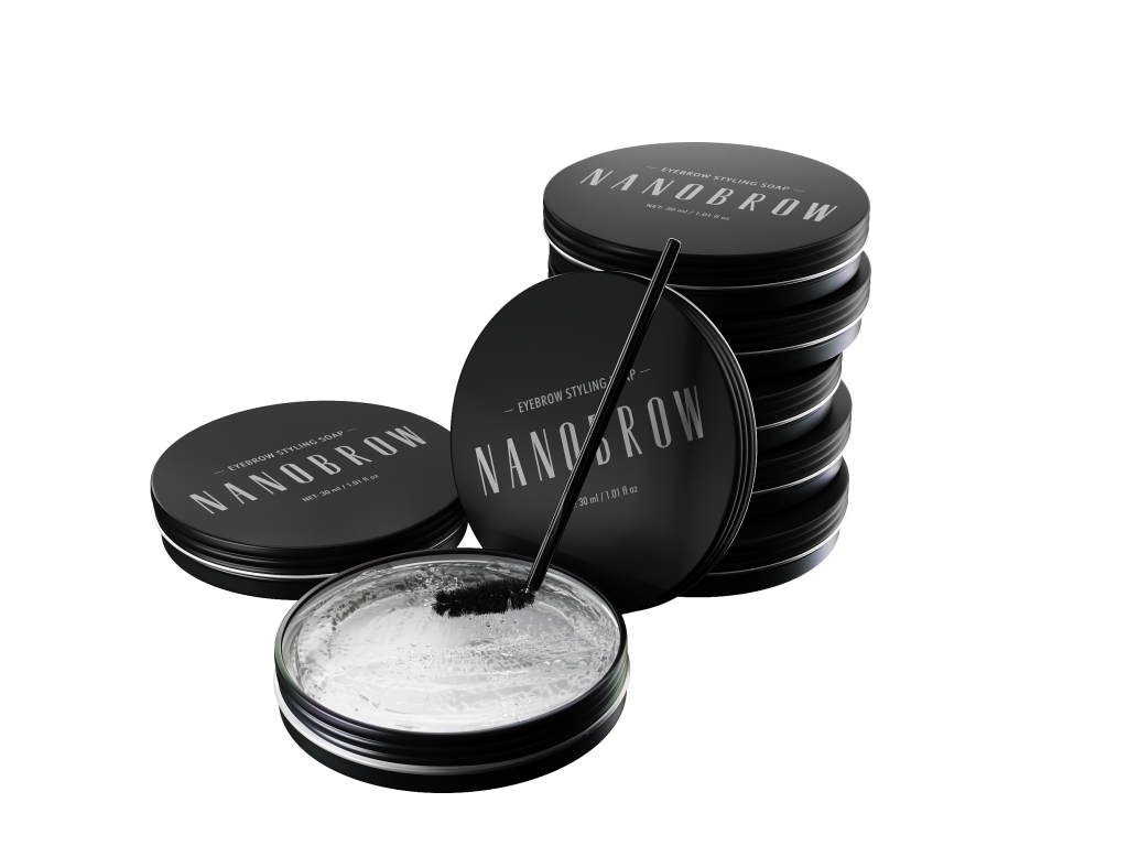 Επαγγελματική περιποίηση φρυδιών με Nanobrow Eyebrow Styling Soap